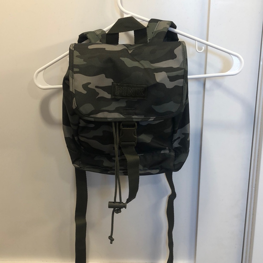 Camo mini backpack
